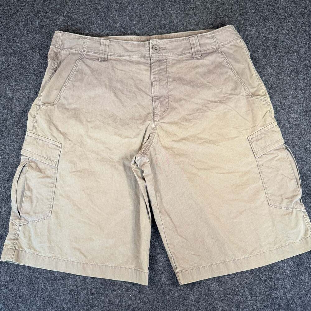 The North Face Men's Khaki Cargo Shorts